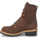 CAROLINA Men's Elm 8 Inch Steel Toe Waterproof Logger Work Boot