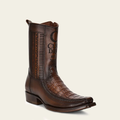 CUADRA Men's Genuine Leather Caiman Western Boot