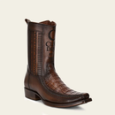 CUADRA Men's Genuine Leather Caiman Western Boot