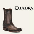 CUADRA Men's Engraved Leather Casual Boot CU737