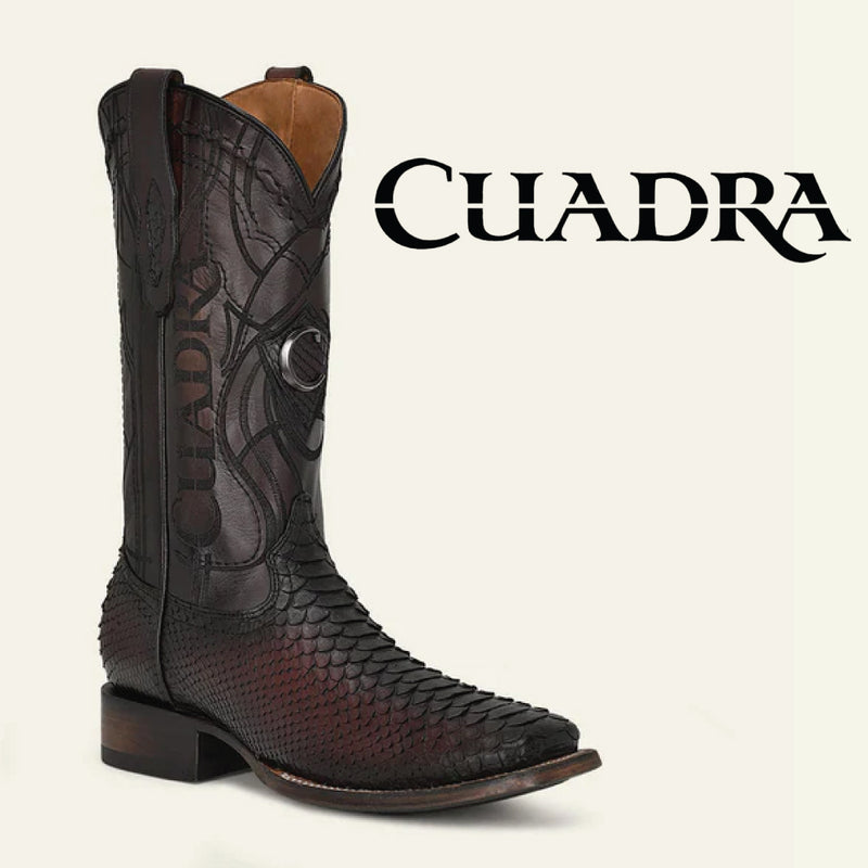 CUADRA Men's Exotic Leather Western Boot CU746