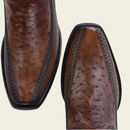 CUADRA Men's Genuine Ostrich Leather Boot Western