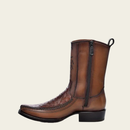 CUADRA Men's Genuine Ostrich Leather Boot Western