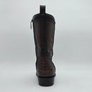CUADRA Men's Alligator Laser & Zipper J Toe Western Boot