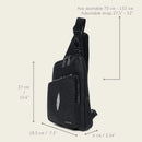 CUADRA Sling Bag Zipper