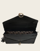 CUADRA Clutch Bag Leather, Black