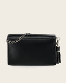CUADRA Clutch Bag Leather, Black