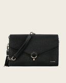 CUADRA Clutch Bag Leather, Black