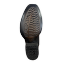 CUADRA Men's Plunge Caiman Laser & Woven Narrow Toe Square Western Boot