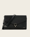 CUADRA Clutch Bag Leather, Black