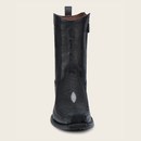 CUADRA Men's Stingray Genuine Leather Western Boot