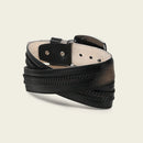 CUADRA Men's Genuine Leather Western Belt , Chocolate