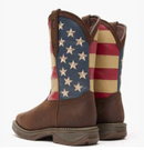 DURANGO Men's Rebel Steel Toe Flag Western Flag Work Boot DB020