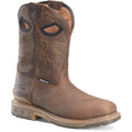 DOUBLE-H Men's Phantom Stanton Waterproof Composite Toe Work Boot, Brown
