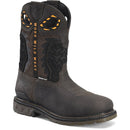 DOUBLE-H Men's 11 In Crucible Square Toe Waterproof Composite Toe Work Boot