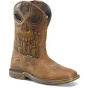 DOUBLE-H Men's 11 Inch Lycan Roper Waterproof Composite Toe Work Boot, Brown