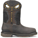 DOUBLE-H Men's 11 In Crucible Square Toe Waterproof Composite Toe Work Boot