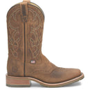 DOUBLE-H Men's Jase 11 Inch Western Boots, Brown
