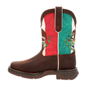 DURANGO Kid's Lil Rebel Mexican Flag Western Boot