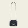 CUADRA Black Laser & Studs Bag