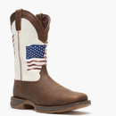 DURANGO Men's Rebel Distressed Flag Embroidery Western Boot