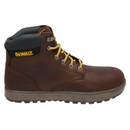 DEWALT Men's Plasma Soft Toe Leather Work Boot,Walnut