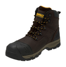 DEWALT Men's Manvel Waterproof Composite Toe Work Boot, Brown Crazy