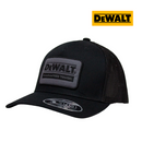DEWALT Men's Oakdale Trucker Hat Mesh Patch , Black/Grey