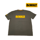 DEWALT Men's Brand Carrier T-Shirt, Black & Grey
