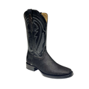 EL GENERAL Men's Rodeo Cowhide  Western Boot, Black