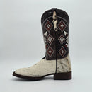 EL GENERAL Men's Rodeo Genuine Cowhide Western Boot