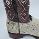 EL GENERAL Men's Rodeo Genuine Cowhide Western Boot