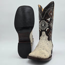 EL GENERAL Men's Rodeo Genuine Cowhide Western Boot