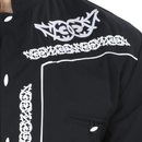 EL SENOR DE LOS CIELOS Men's Charro Embroidery Shirt, Black
