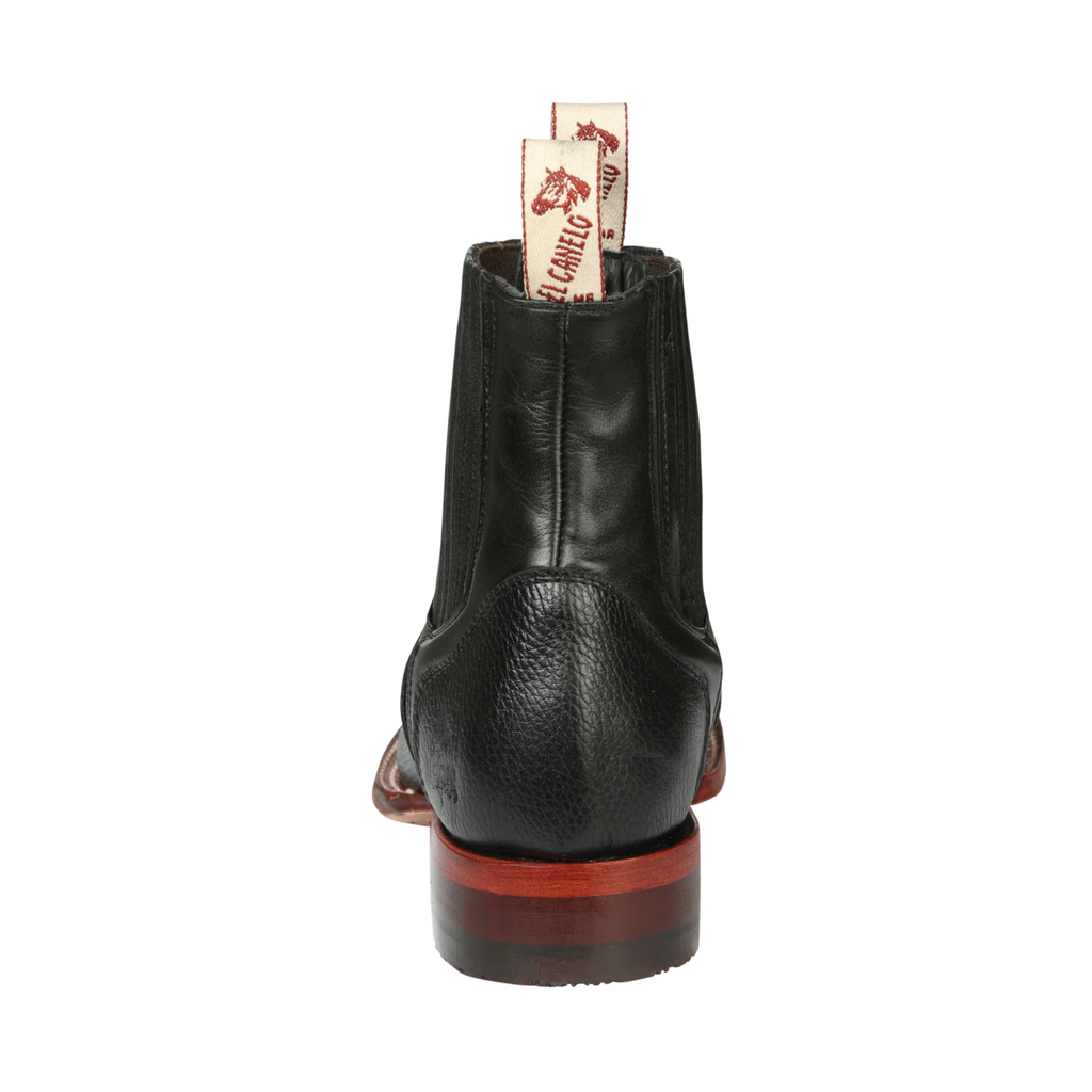 EL CANELO Men's Caisson Square Toe Ankle Western Boot – Ak'kin Footwear