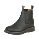 ESTABLO Men's Chelsea Round Soft Toe Work Boot, Black