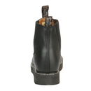 ESTABLO Men's Chelsea Round Soft Toe Work Boot, Black