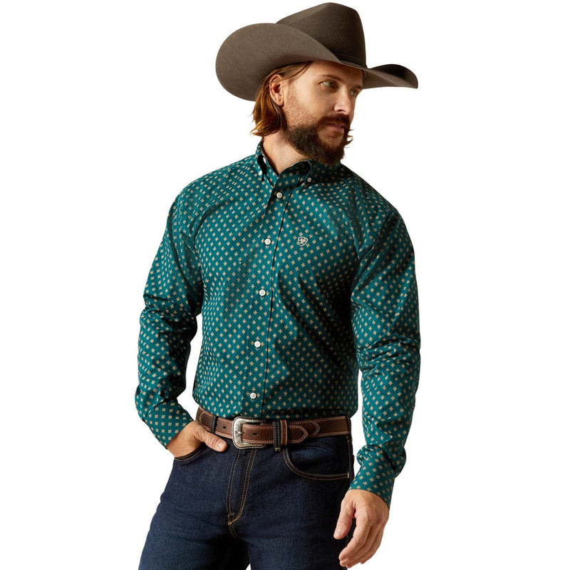 ARIAT Men's WF Grover Fitted LS Shirt 10052382