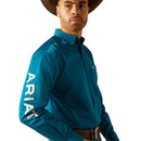 ARIAT Men's Team Logo Twill Ls Shirt 10052825