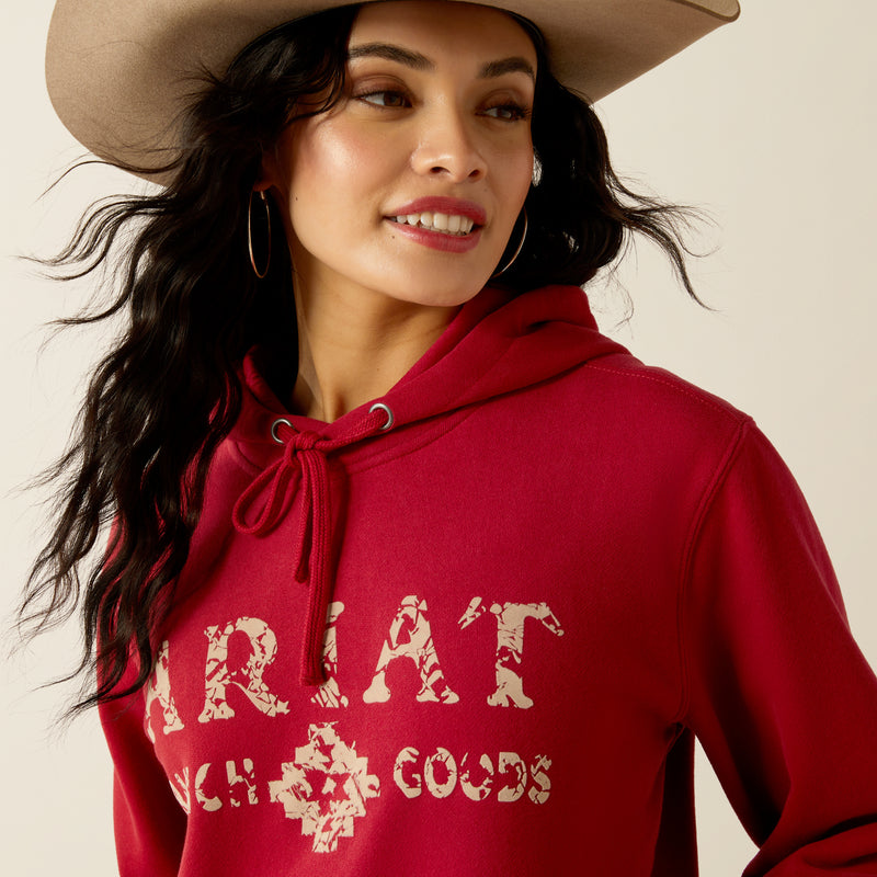 Women's Ariat Ranch Goods Hoodie 10052410