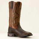 ARIAT Men's Captivate Wide Square Toe Men's Western Boot, Brown