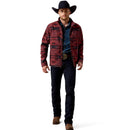 ARIAT Men's Logan Softshell Jacket, Red
