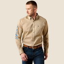ARIAT Men's Team Logo Twill Classic Fit Shirt