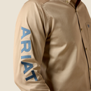 ARIAT Men's Team Logo Twill Classic Fit Shirt