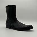 CUADRA Men's Franco Cuadra Grey Python R/ Black Cowhide Boot FC880