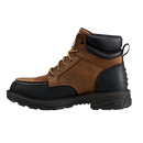 CARHARTT Men's Hamilton 6 Inch Waterproof Helcor Leather Composite Moc Toe Work Boot