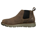 CARHARTT Men's Millbrook Water Resistant Romeo Steel Toe Wedge Work Boot, 4 Inch, Brown