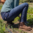 CARHARTT Women's Pull-On Chelsea Soft Toe Work Boot, Brown