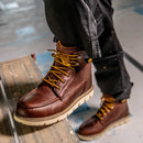 DEWALT Men's Flex Moc Toe Work Boot, Walnut