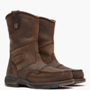 GEORGIA BOOT Men's Athens Waterproof Wellington 10 Inch Work Boot, Brown